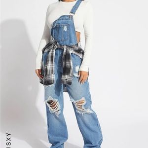 🔥3 for $25 NWOT denim overalls